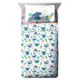 thumbnail image 1 of Lilo and Stitch Hawaiian Denim 3-Piece Kids Twin Sheet Set, 1 of 6
