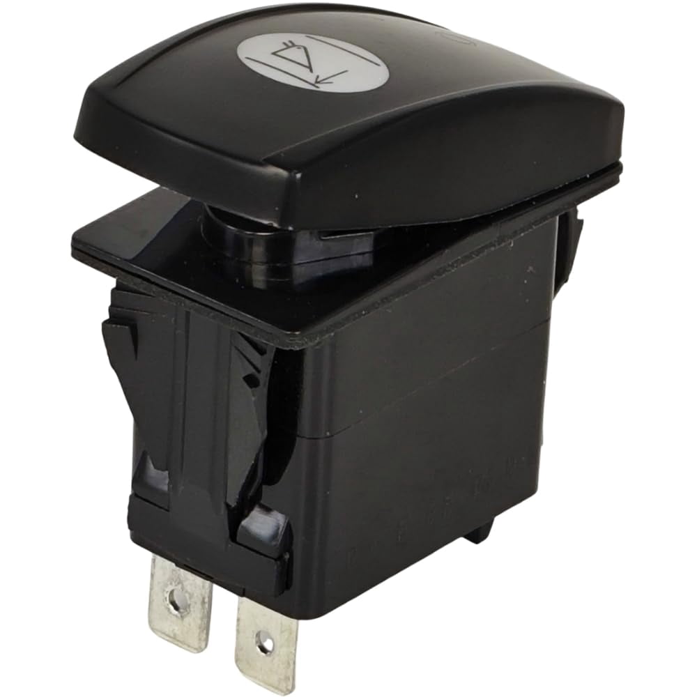 4 Pin ON-Off Self Leveling Valve Rocker Switch AT361529 Compatible with John Deere Loader 318D 318E 319D 319E 320D 320E 323D 323E 326D 326E 328D 328E 329D 329E 332D 332E 333D 333E Green