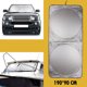 thumbnail image 3 of Parasol para coche de 190 x 90 cm, reflectante, plateado, para ventana frontal, protector solar contra rayos UV, 3 of 4