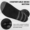 thumbnail image 3 of KOITHOT 12 Pairs Mens Crew Socks Athletic Men Socks Sport Cushioned Breathable Socks for Men Size 6-9, 3 of 7