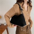 thumbnail image 2 of Bolso de hombro con almohada debajo del brazo de moda de otoño e invierno, bolso grande esmerilado, bolso de mensajero de moda para mujer, 2 of 2