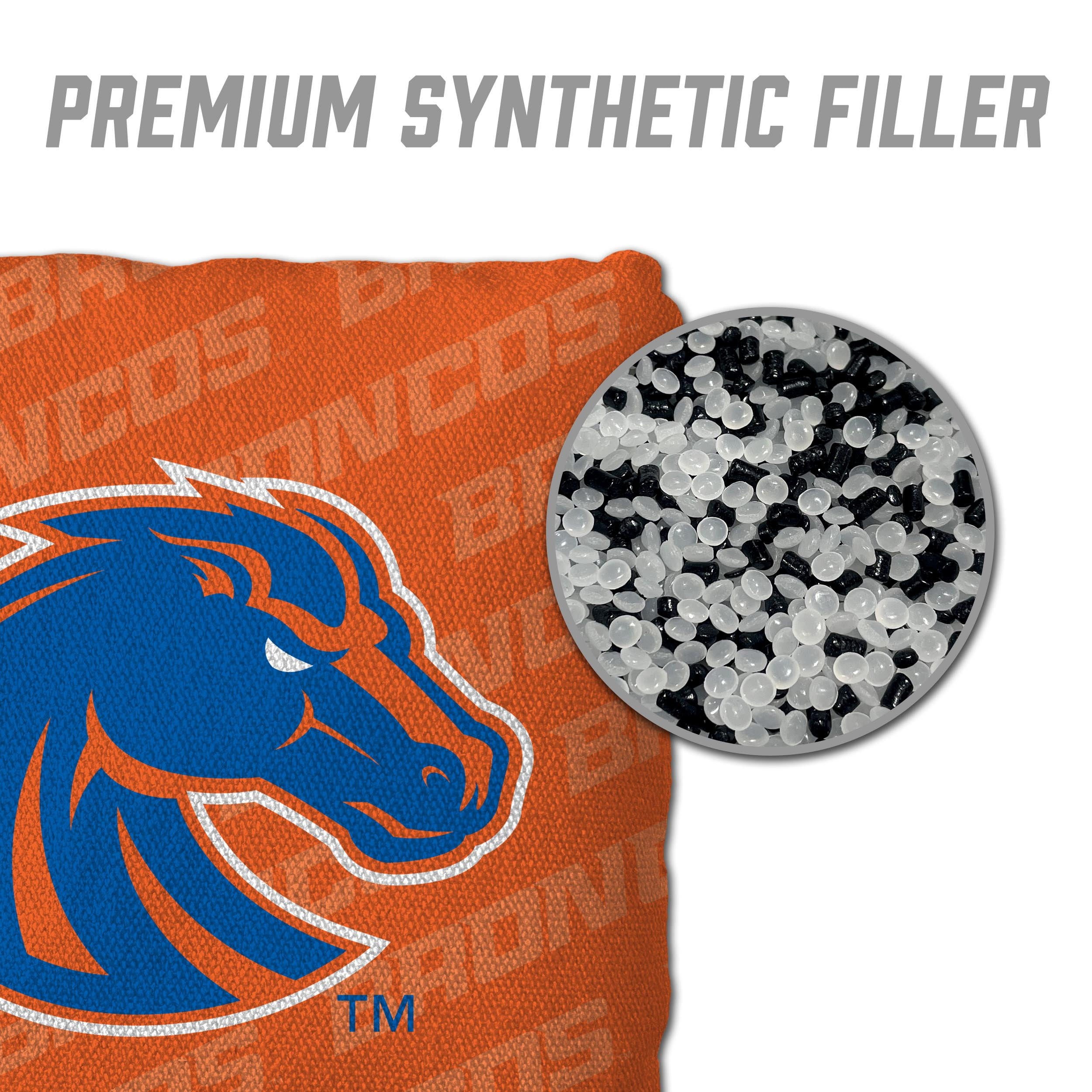 NCAA Boise State Broncos Cornhole Bags - 4PK - Orange