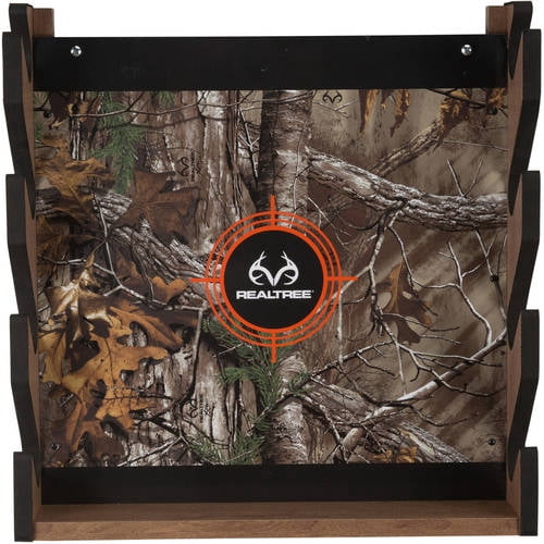 REALTREE Xtra Camo 4 Rifle/Shotgun Gun Wall Storage/Display Rack
