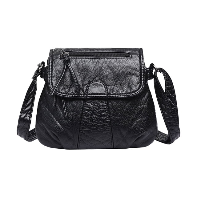 pstuiky Bolso bandolera con cremallera y correa ancha para el hombro cartera para teléfono bolso de hombro múltiples bolsillos con cremallera.