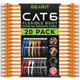 thumbnail image 1 of Cable Ethernet Cat6 GEARit de 0,15 m, paquete de 20, naranja, 1 of 7