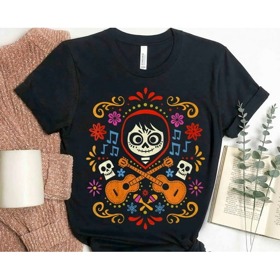 Disney Pixar Coco Musical Miguel Shirt, Disneyland Vacation Holiday Trip Unisex T-Shirt Family Birthday Gift Tee, S-5Xl Shirt