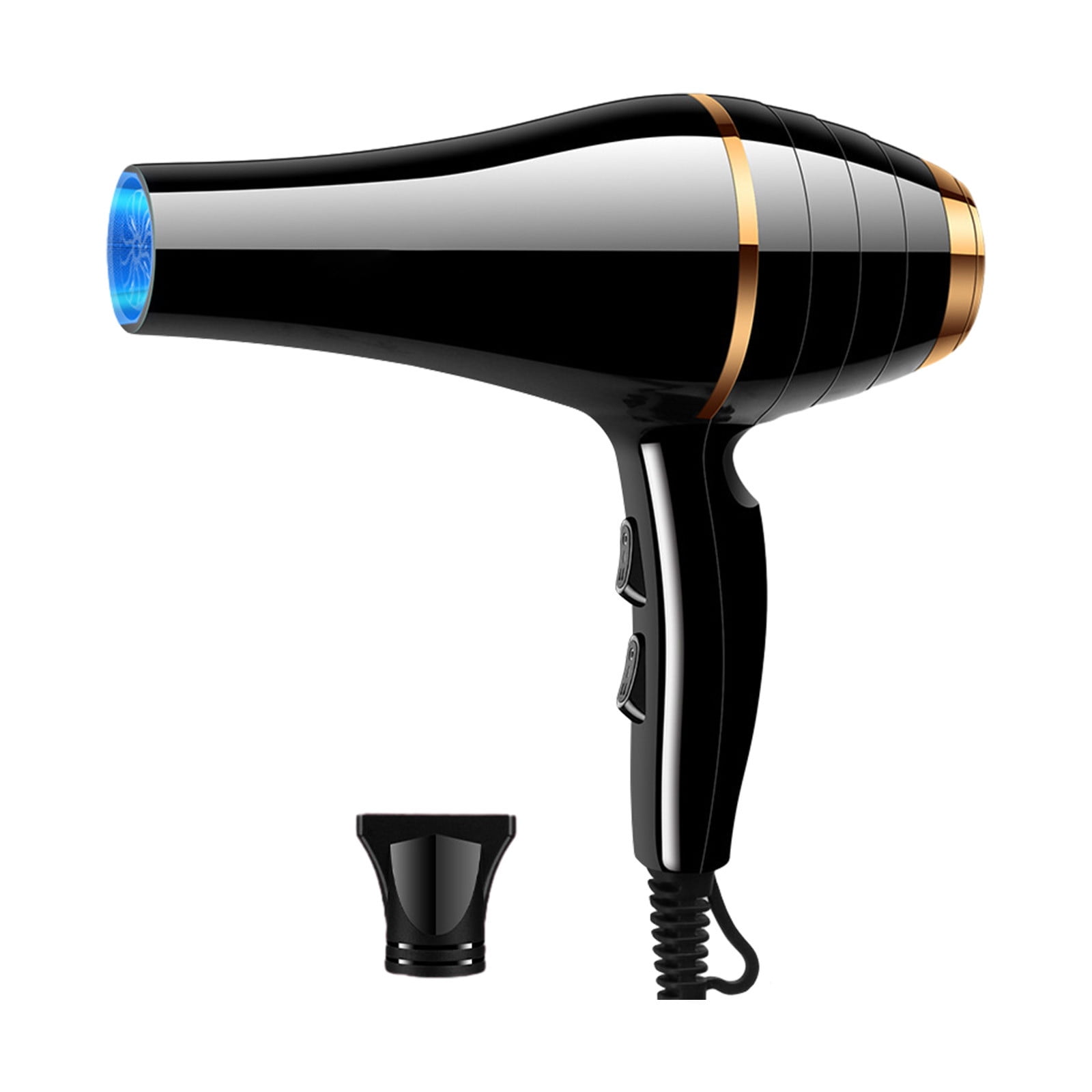 Portable High-Power Hair Dryer with Diffuser & Comb – Low Radiation, Fast Drying, 3-Speed Heat Control, Overheat Protection, Ideal for Travel, Curly or Straight Styling