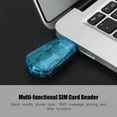 thumbnail image 1 of Lector De Tarjetas En Línea Para Guardar Información, Lector De Tarjetas USB Fácil De Transportar, Función De Impresión De Mensajes SMS Para Teléfonos Móviles QQ/ICQ/MSM, 1 of 7