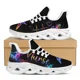 thumbnail image 1 of Zapatos planos con estampado de gorra de enfermera de hospital para mujer, zapatillas deportivas con estampado de latidos del corazón, zapatos ligeros con cordones para invierno a la moda, 1 of 6