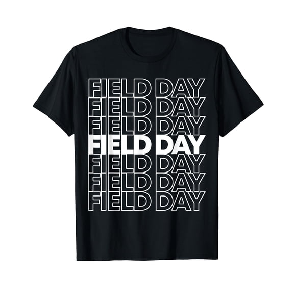 Retro Field Day T-Shirt School Field Day Teacher Life Shirt Happy School Fun Day T-Shirt