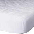 thumbnail image 3 of RV 72x80 Camper King Quilted Mattress Pad Cover. Fitted Sheet Style. for RV, Camper. Made in The USA White, 3 of 7