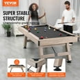 thumbnail image 3 of STAWAY 7ft Pool Table - Professional Billiards with Complete Accessories, Stable MDF Design, Perfect for Family Game Room & Entertainment, 3 of 9