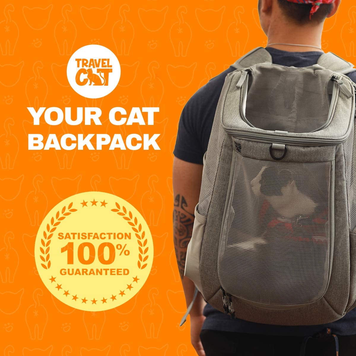 "The Navigator" Cat Backpack