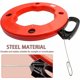 thumbnail image 3 of Aguja tiracables de 30 m, aguja de electricista de acero, cinta de pescado para cable en estuche de plástico con cabezal guía flexible, 3 of 4