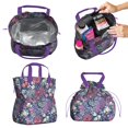 thumbnail image 2 of Pioneer Flower Drawstring Lunch Bag Women - Drawstring Lunch Bag Insulated for Work Office - Stain-Resistant Large Lunchbags for Women with Multi-Pockets, 2 of 6