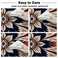 thumbnail image 5 of Christmas Snowflake Texture Round Tablecloth Waterproof Wedding Decor Table Cover Christmas Party Decorative Tablecloth, 5 of 6