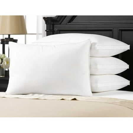 Overstuffed Luxury Plush Med/Firm Gel Filled Side/Back Standard Sleeper Pillow - Set of (Best Cool Gel Pillow Reviews)