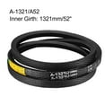 thumbnail image 3 of Uxcell  52''Industrial Drive V-Belt Transmission Belt Rubber Black 1pcs, 3 of 5