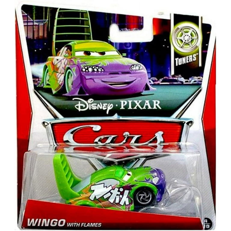 Disney Cars Series 3 DJ with Flames Diecast Car - Walmart.com