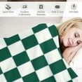 thumbnail image 3 of COMIO Checkered Throw Blanket, Knitted Checkerboard Grid Warmer Fluffy Shaggy Soft Cozy Fuzzy Bed Best Gifts for Mom Women with Box for Home Chair Sofa Couch, 3 of 6