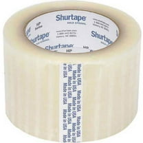 Shurtape HP 400 Carton Sealing Tape, 2.5 Mil, 3" x 55 Yds., Clear, Lot of 24