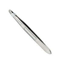 YIMART Stainless  Steel Round Tip Tweezers Eyebrow Hair Removal Tweezers Makeup Cosmetic Tool Blunt Tip Tool