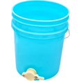 thumbnail image 5 of 5 Gallon Honey Food Grade Bucket with Honey Gate for Beekeeping and Screw on Lid (Aqua), 5 of 11