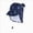 A37-Navy, variant on Outdoor Kids Sun Hat UPF 50 Quick Dry Foldable Bucket Hat Lightweight Adjustable Fishing Safari Hat for Boys Girls(White,2-3 Years)