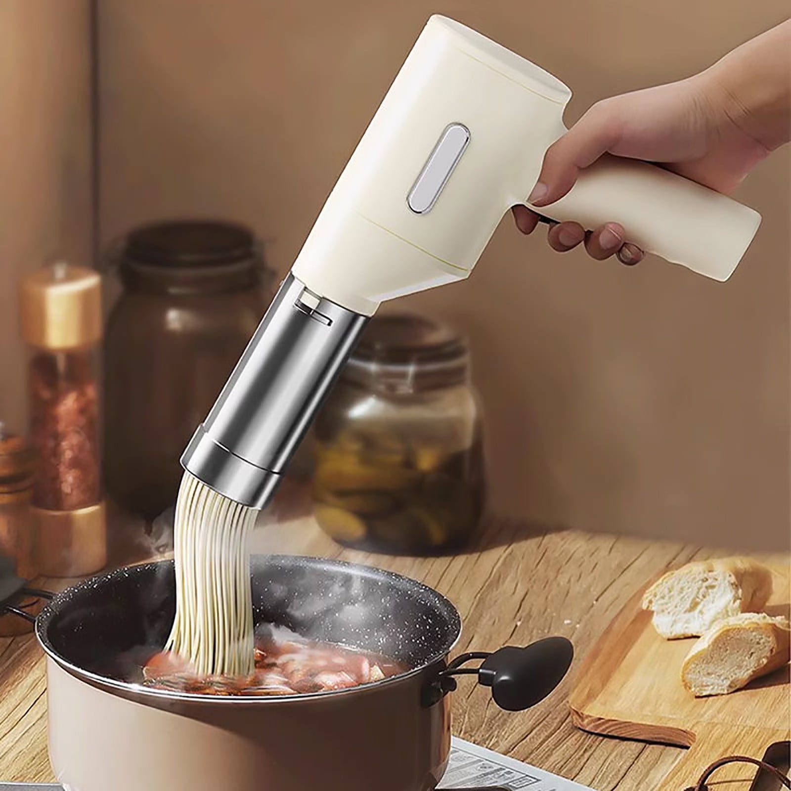 Noodle Maker Machine Automatic Pasta Maker Household Small Handheld  Electric Multi-function Pressure 국수기계 Machines à Pâtes