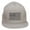 Grey, variant on Grey American Flag Patched Flat Snapback Cap - Black OSFM