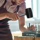 thumbnail image 4 of Mazo de goma negro, mazo de goma suave, tubo de acero inoxidable antideslizante, mango de goma, agarre de goma, herramienta manual para todos los trabajos Rojo Verde  Cocina, Decoración y Otros, 4 of 5