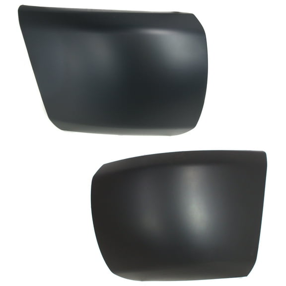 Garage-Pro Bumper End Set Compatible with 2007-2013 Chevrolet Silverado 1500, Primed Plastic Front Driver and Passenger Side