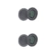 thumbnail image 3 of sweethay 2 piezas Cojín para auriculares Aislamiento de ruido Almohadillas en la oreja Cubierta verde Verde 2piezas, 3 of 6