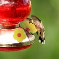 thumbnail image 2 of Unique Bargains 20 Pcs Hummingbird Feeder Parts with 2 Pcs Brush Replacement Flowers for Hummingbird Feeder Pet Hummingbird Feeder Plastic Components Attracts Hummingbirds Yellow, 2 of 7