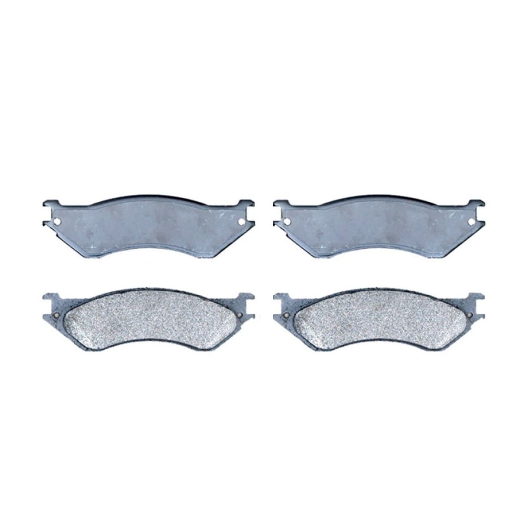 KarParts360 For Dodge Ram 1500/2500/3500 Van 2000 Disc Brake Pads Front | Silver Series | Semi-Metallic Friction | 0.62 Inches Inner/Outer Pad Thickness | Sold As Set