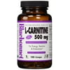 Bluebonnet L-Carnitine 500 mg Liquid Capsules, 100 Count