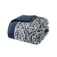 thumbnail image 5 of Home Essence Finley 24 Piece Room in a Bag, King, Navy, 5 of 16