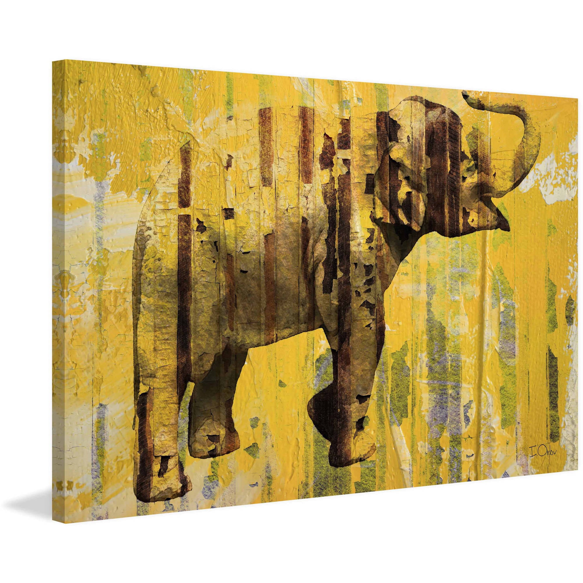 "Follow Me" Painting Print on Wrapped Canvas