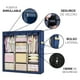 thumbnail image 5 of Closet Organizador Armable de Acero Inoxidable | Armario de Almacenamiento para Ropa | Ropero Portatil | Mueble de Tela Impermeable con Cierre | Perchero Guardaropa para Recamara, 5 of 5