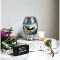 thumbnail image 6 of JAGASY Flying Eagle Urn for Ashes for Women - Mountain Tree Small Urn for Ashes Adult Male - Keepsake Mini Cremation Urns for Sister - Tiny Funeral Urns for Girl - (3 Inch), 6 of 7