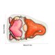thumbnail image 3 of TUWABEII Regalos de San Valentín Alfombra de San Valentín Tres tamaños Felpudo de entrada de lana sintética Felpudo de baño Antideslizante Patrón de amor Decoración, 3 of 6
