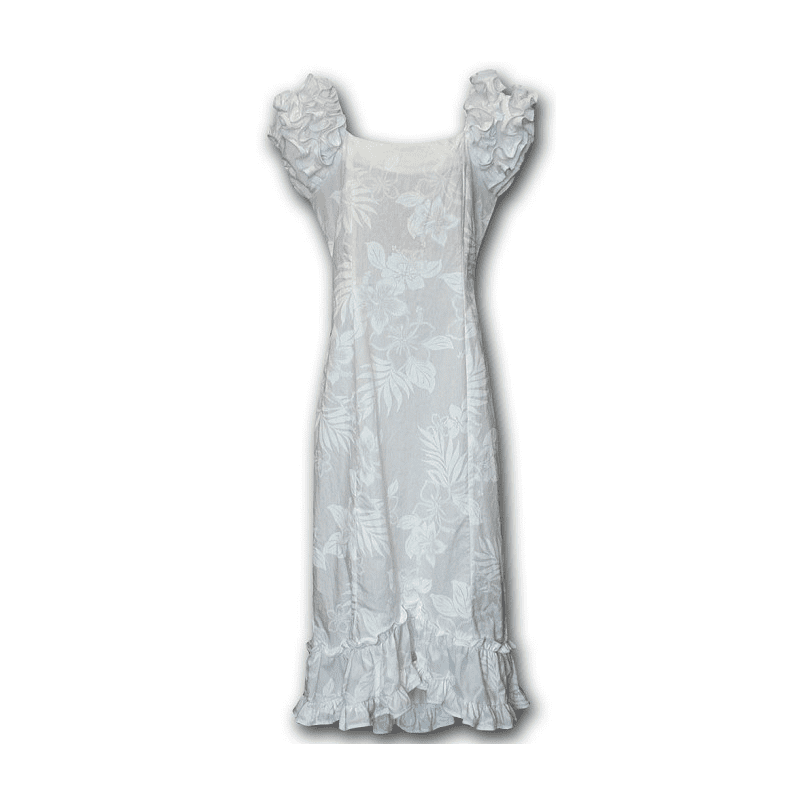 white muumuu