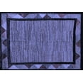 thumbnail image 1 of Ahgly Company Indoor Rectangle Oriental Blue Modern Area Rugs, 5' x 7', 1 of 4