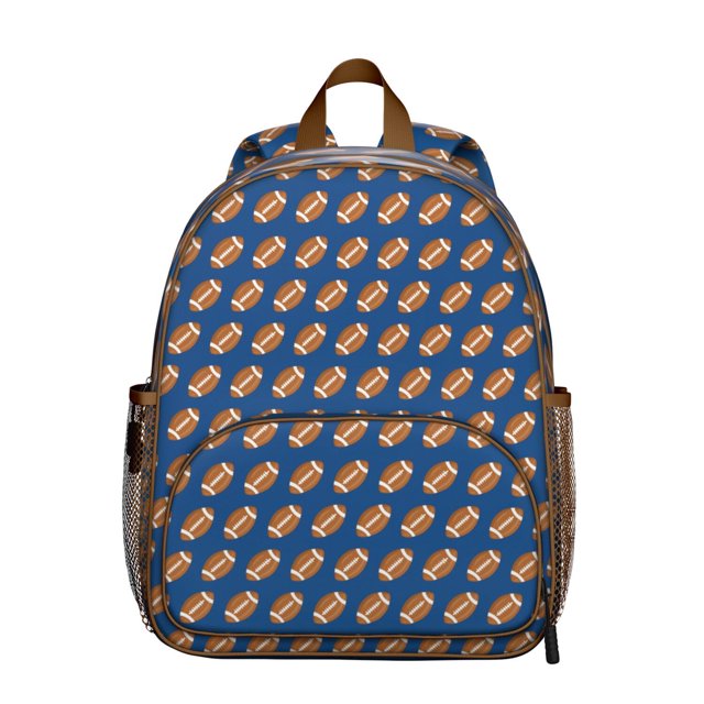 Students Backpack with Basketball, Baseball, Football Sports Prints - Durable, Comfortable, Lightweight for Training and Competition
