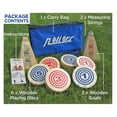 thumbnail image 6 of Backyard Set - Lawn Game for Summertime Fun, Reunions, Camping, Parties, BBQs, Picnics & Beach Days – All Wood Outdoor Yard Game Combining Horseshoes, Bocce Ball & Bowling, 6 of 8