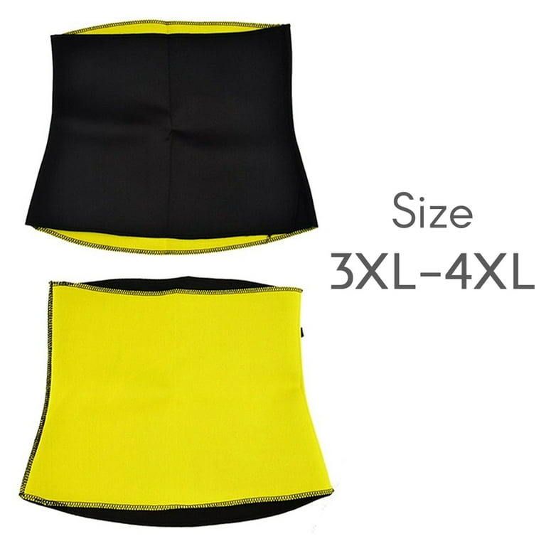 Hot Shapers Slimming Weight Loss Belt. Thermo Calorie Burning. Latex Free  Neoprene. Seamless and Low Profile. Size: 3XL to 4XL.