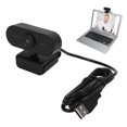 thumbnail image 1 of Webcam, USB2.0 Angle Maximum 180 Plug and Play Base Réglable Caméra d'Ordinateur pour Cours en Ligne Enseignement pour Vidéoconférence pour Diffusion en Direct, 1 of 8