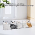thumbnail image 3 of Chat Compagnon Interactif, Adorable Chat en Peluche 5 Pcs Simulation pour Chambre, 3 of 7