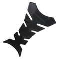 thumbnail image 3 of SPRING PARK Motorcycle Carbon Fiber Fish Bone Shape Fuel Oil Tank Pad Protector Sticker, 3 of 5