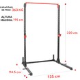 thumbnail image 5 of Rack para sentadillas con barra de dominadas, 5 of 5